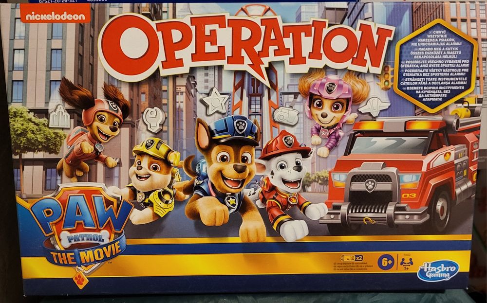 NOWA Gra zręcznościowa Operacja Psi Patrol Hasbro