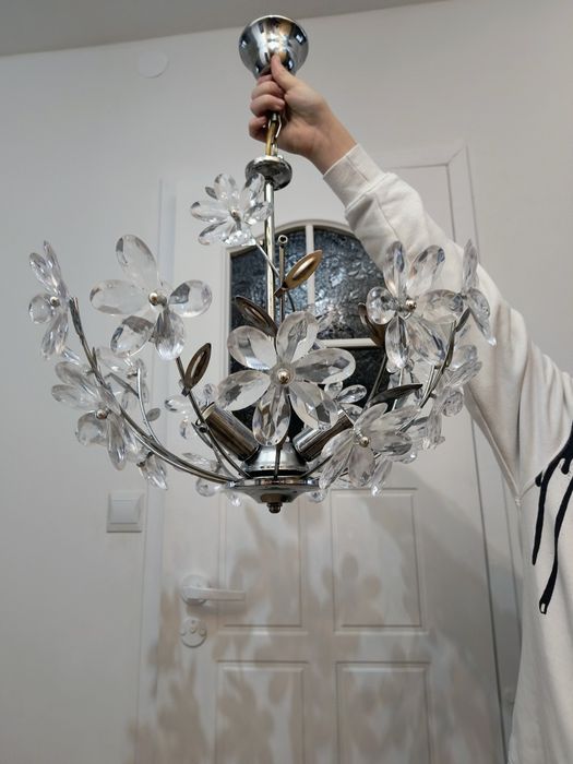 Żyrandol kryształowy
