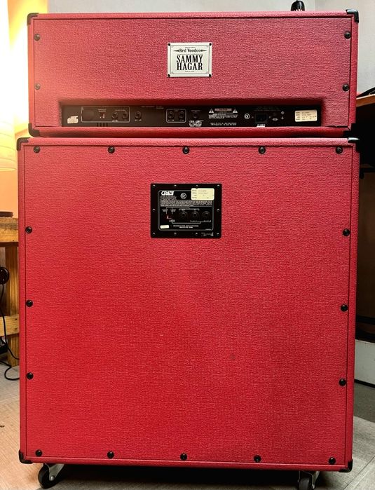 Crate Red Voodoo Sammy Hagar Half Stack USA — Tubes / 4×12 + Head