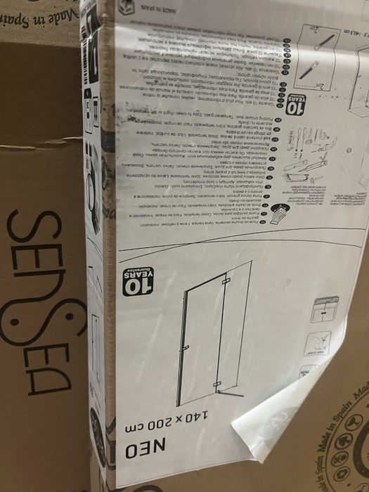 Vidros / Frontal duche Novo Iralbox