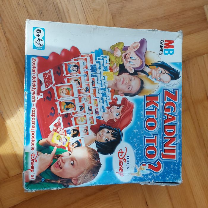# Gra Zgadnij Kto To Disney vintage