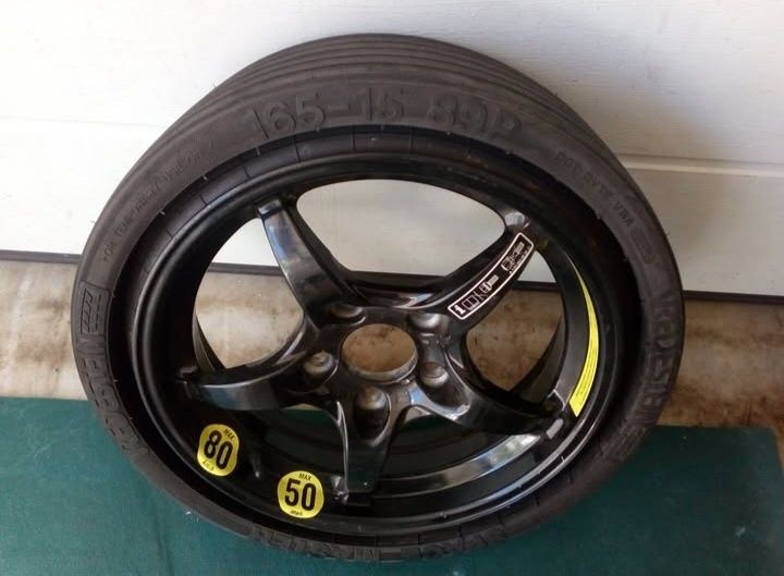 Roda suplente 15" Mercedes SLK , classe A roda de encher