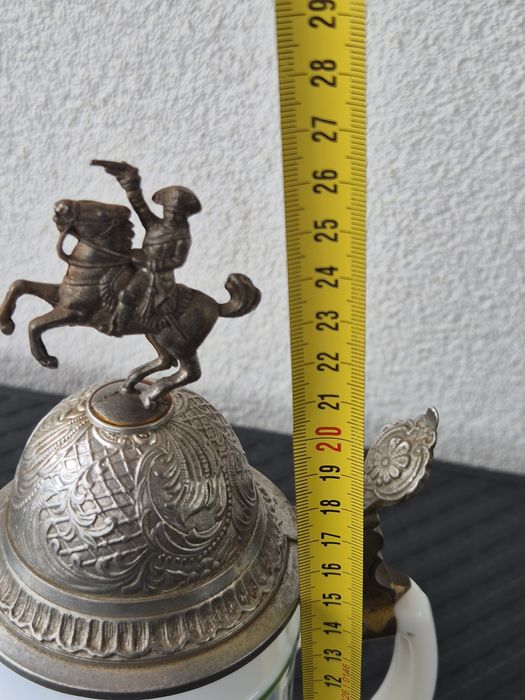 Kufel do piwa BMF Germany z pokrywką