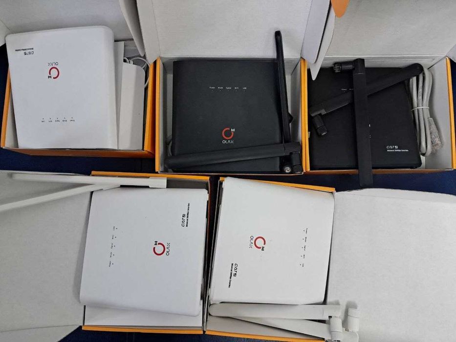 Лот 4 - 4G LTE Wi-Fi роутери Olax AX9 Pro (5 шт)