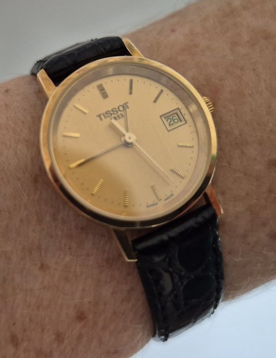 Złoty Zegarek Damski Tissot Goldrun Lady 14K