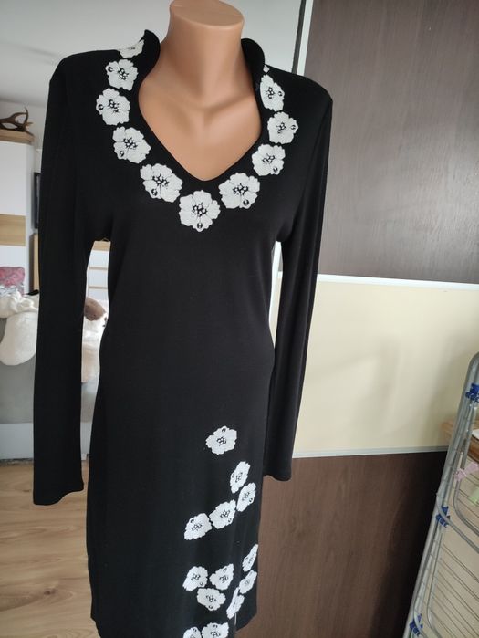 Sukienka damska bawełna/dzianina