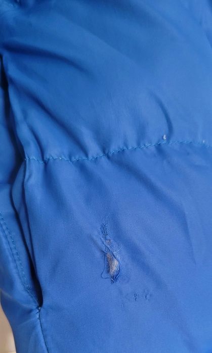 140/146 Kurtka brave soul chabrowa niebieska tęcza rekaw