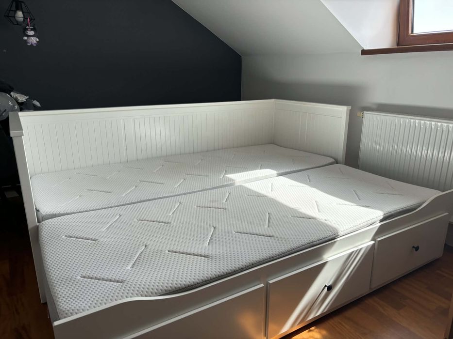 Łożko rozkladane Hemnes Ikea