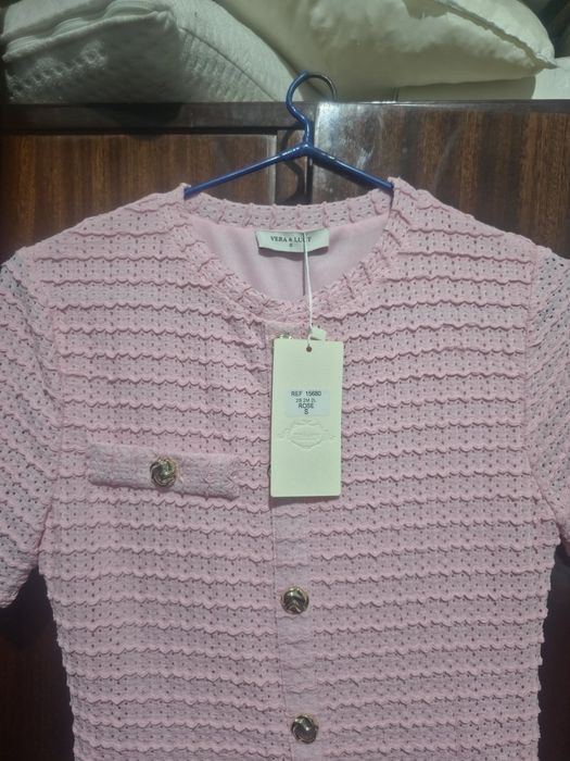 Vestido rosa T. S