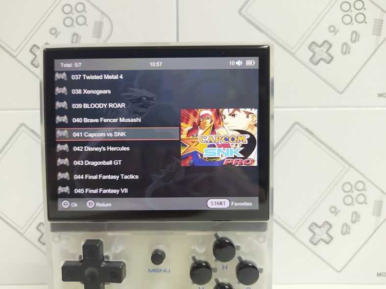 Портативная PSP приставка Play Station One Anbernic RG35XX W 8000 игр