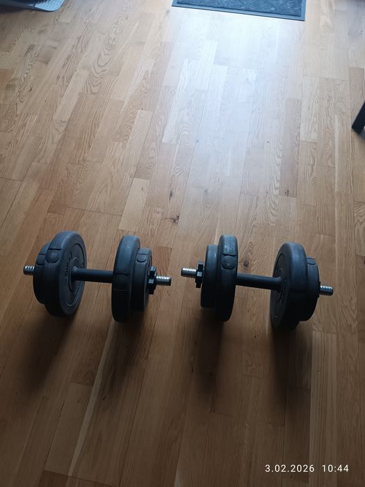 Hantle, ciężarki x 2 do ćwiczeń siłowych