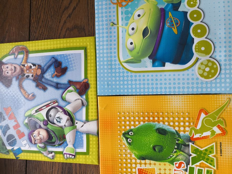 3 szt. Obrazki na ścianę dla chłopca