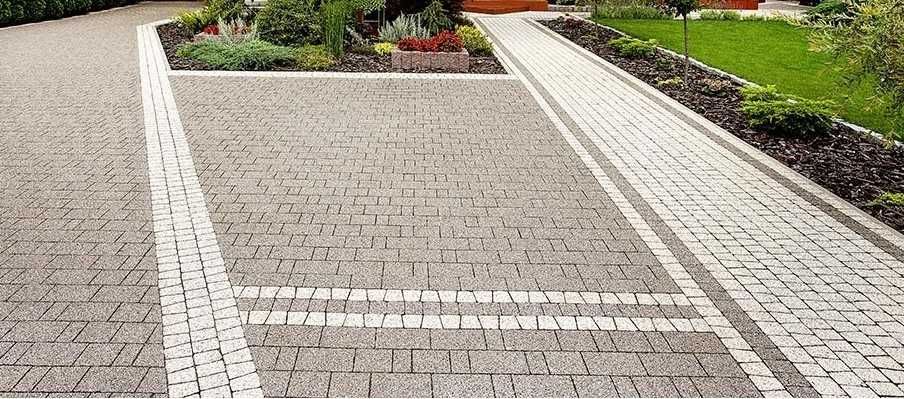 Kostka brukowa Jadar Arco Bergamo Granito Nodica Valeo kolor arktyczny