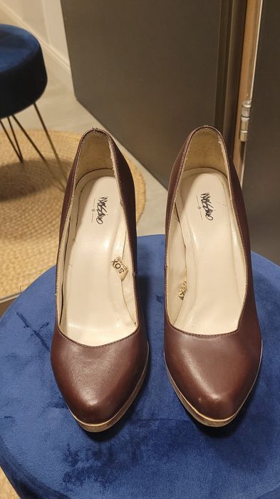 Eleganckie szpilki Mossimo brązowe rozmiar 39