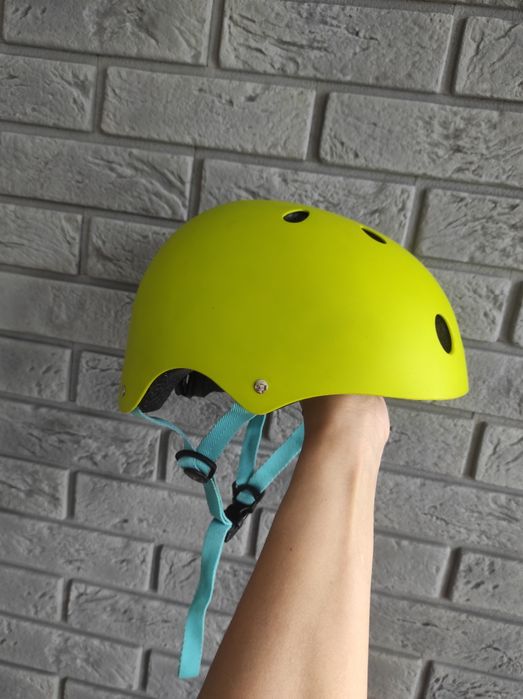 SmarTrike kask S 53-55 cm dziecięcy zielony rowerowy limonkowy