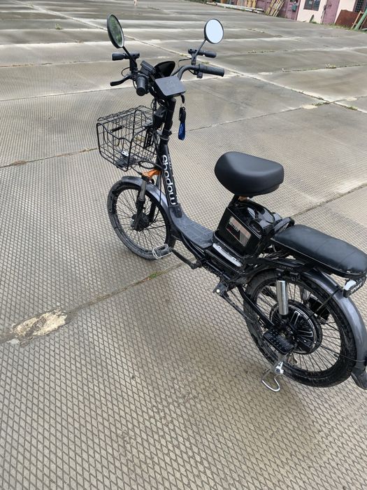 Електровелосипед Corso «Shadow» 22" SH-7324-5 / C-31 двигун 500W, акумулятор 48V/20Ah б/у пробіг850 км