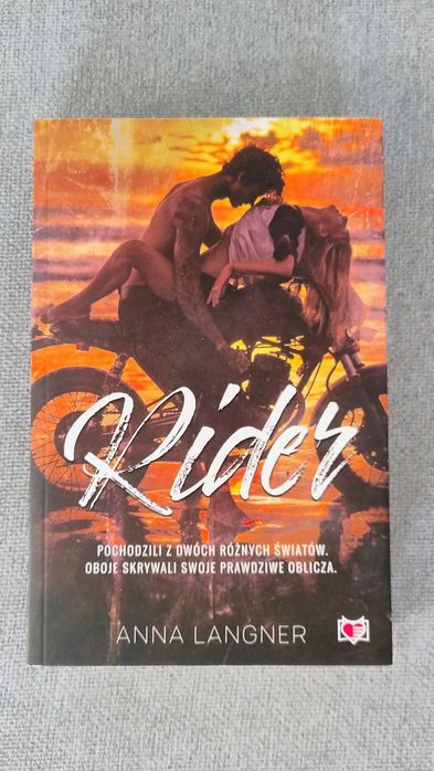 Książka Anna Langner - Rider, NOWA!