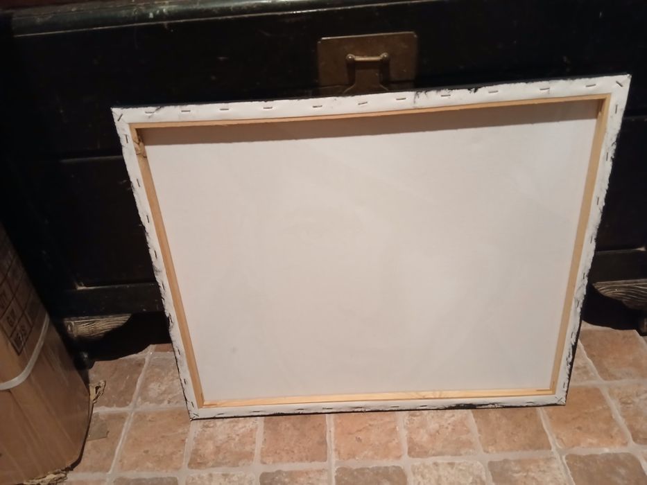 Pintura em tela, acrilico