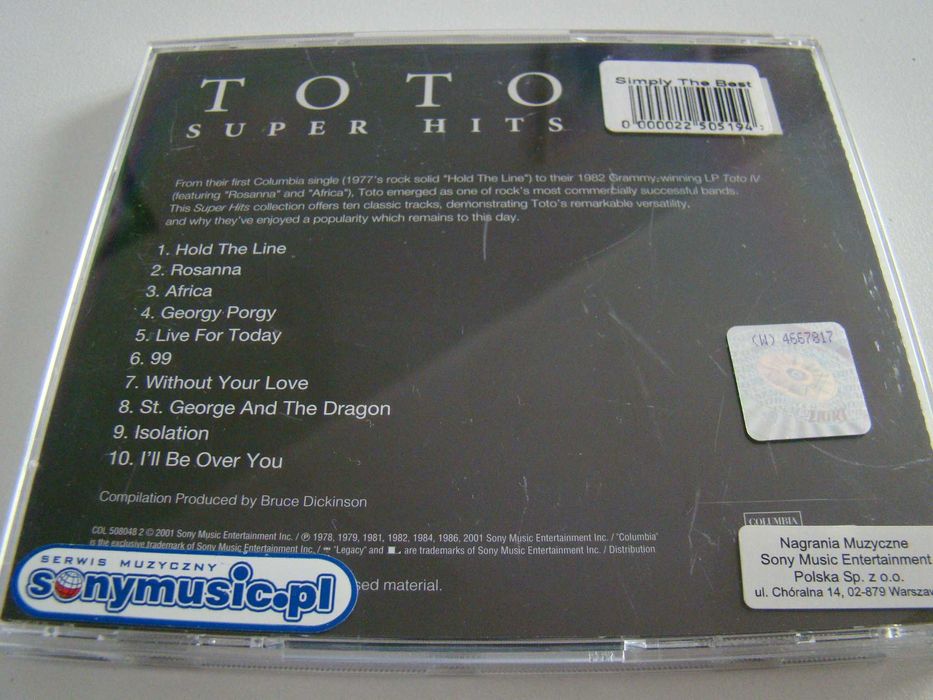 Toto - Super Hits