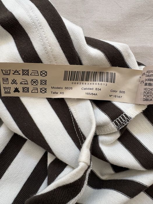 Sukienka w paski Massimo Dutti