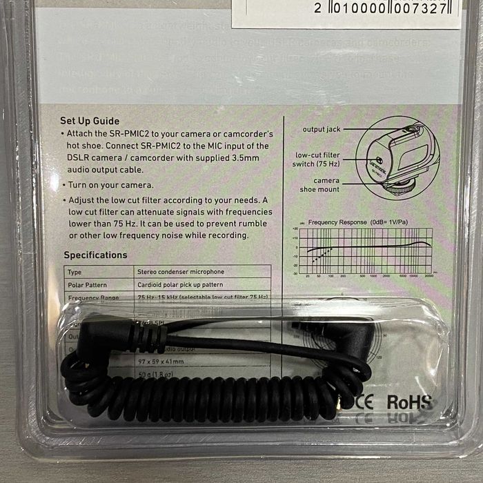 Saramonic SR-PMIC2 (Stereo Condenser Microphone) - SELADO