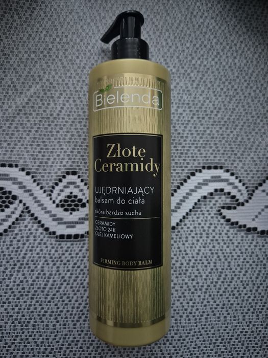 Bielenda Złote ceramidy ujędrniający balsam do ciała 400 ml