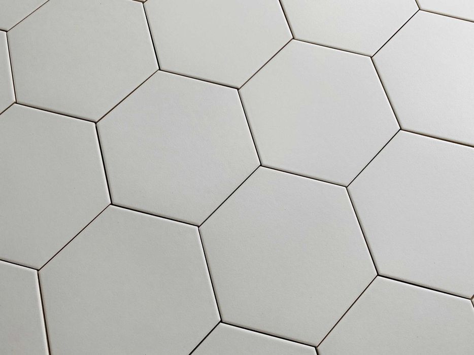 Płytki Gres SHINY LINES BIANCO HEKSAGON Biały 19,8 x 17,1 CM MAT Gat 1