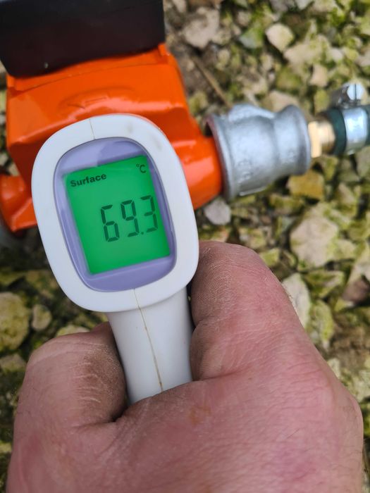 Piec na olej z płaszczem wodnym