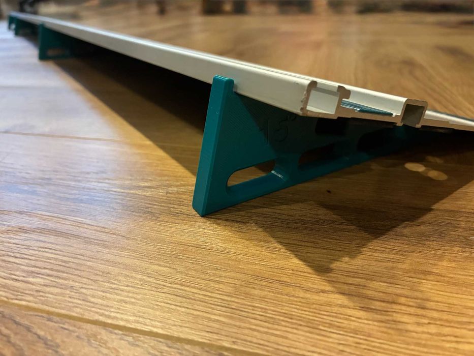 Kliny 15° do szyny Makita i Festool – kąt cięcia 60° | zestaw 4 sztuk