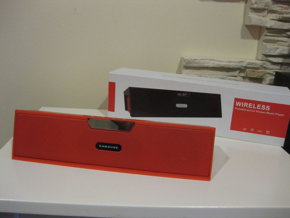 Przenośny głośnik bluetoot Sardine różne kolory