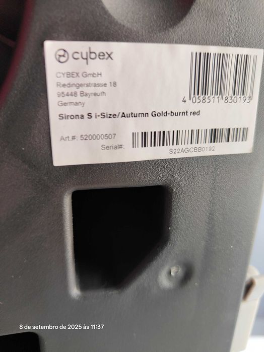 Cybex Sirona S rotativa