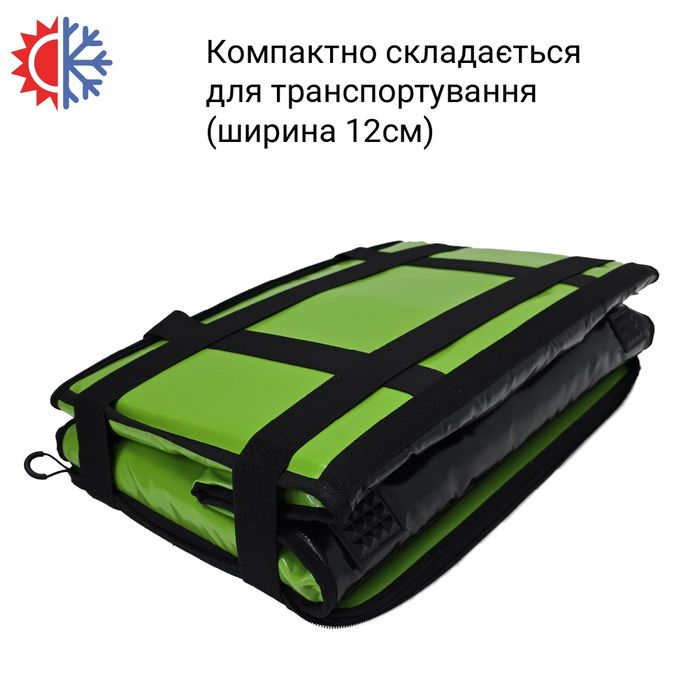 Професійна термосумка для доставки, об'єм 52л 50*30*35см