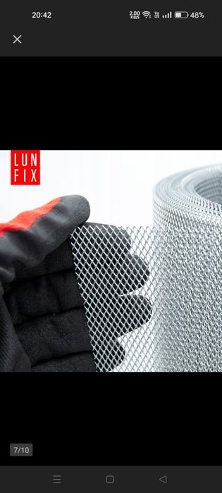 Siatka do dennic ula 18mb na ptaki owady wentylacyjna oczko 4x3mm h42c