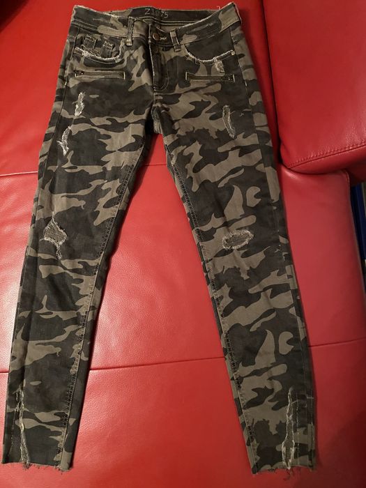 Spodnie moro, Zara Basic, 38