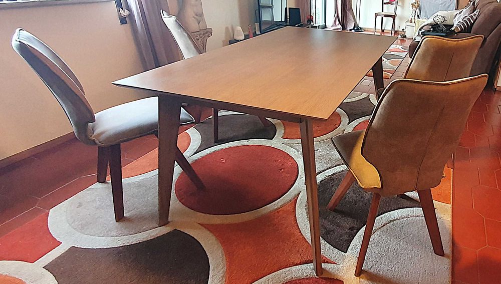 Mesa Sala Jantar + 4 Cadeiras