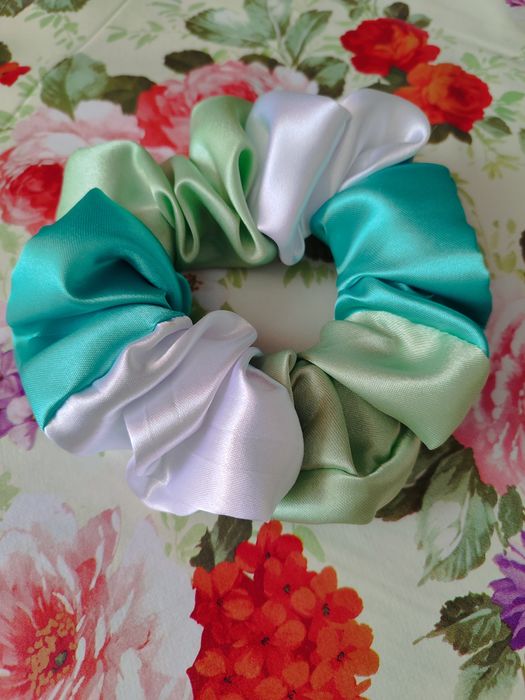 Scrunchie do włosów rozmiar Standardowy Satyna