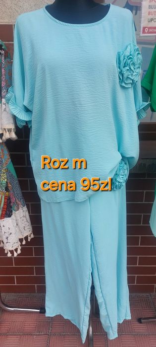 Damski komplet bluzka ze spodniami