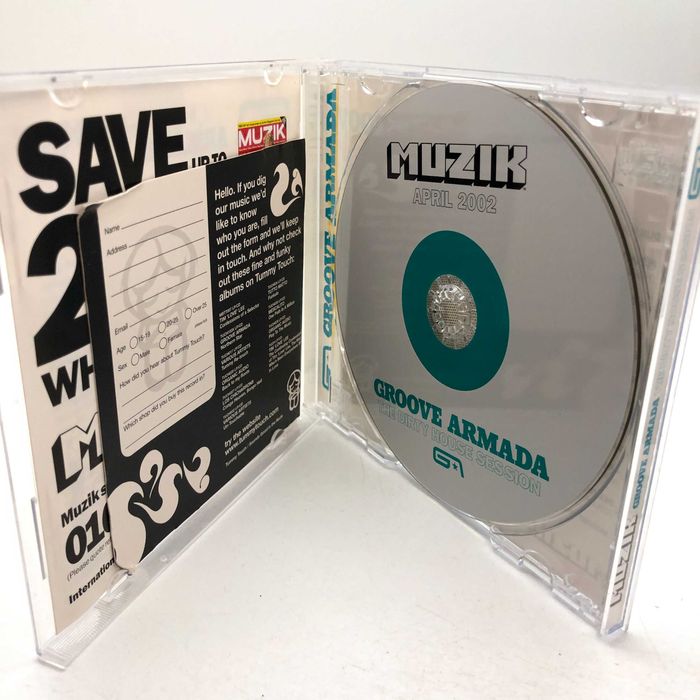 płyta cd groove armada the dirty house session