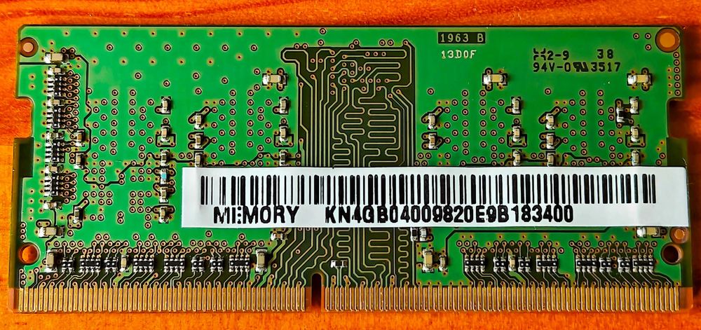 4GB DDR4 2666MHz CL19 SoDimm RAM Memory64584337996418121