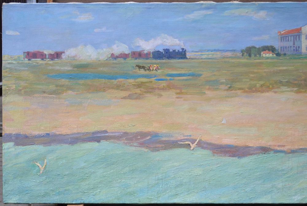 Картина художника Мірошниченко П.П. "Берег моря"