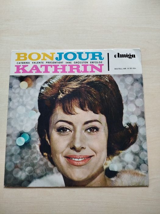 Bonjour Kathrin Caterina Valente największe przeboje płyta winylowa
