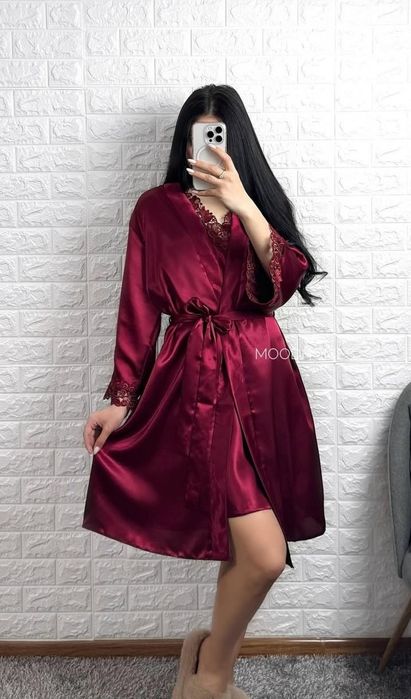 Атласный комплект