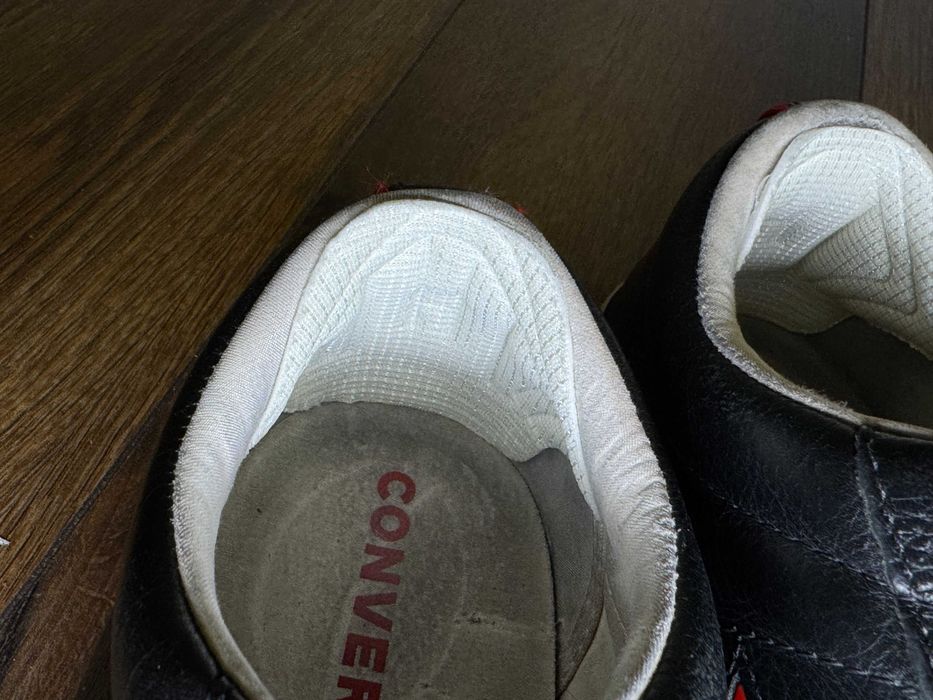 Converse skórzane czarne EU42.5 / 27cm – oryginał, wygodne, dobra cena