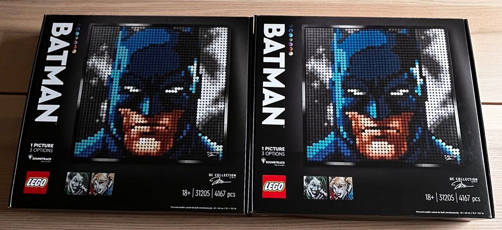 2 Caixas LEGO Art 31205 - BATMAN | SELADO