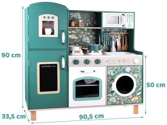 Велика дерев’яна кухня для дітей