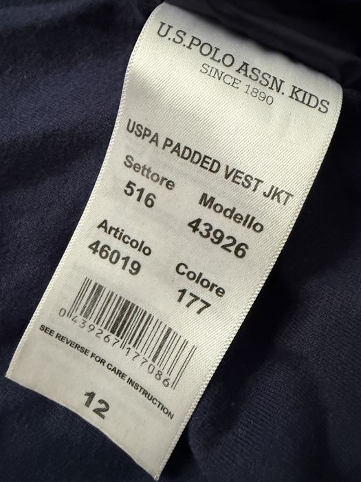 Жилет для хлопця 12 років Polo Assn. UK.