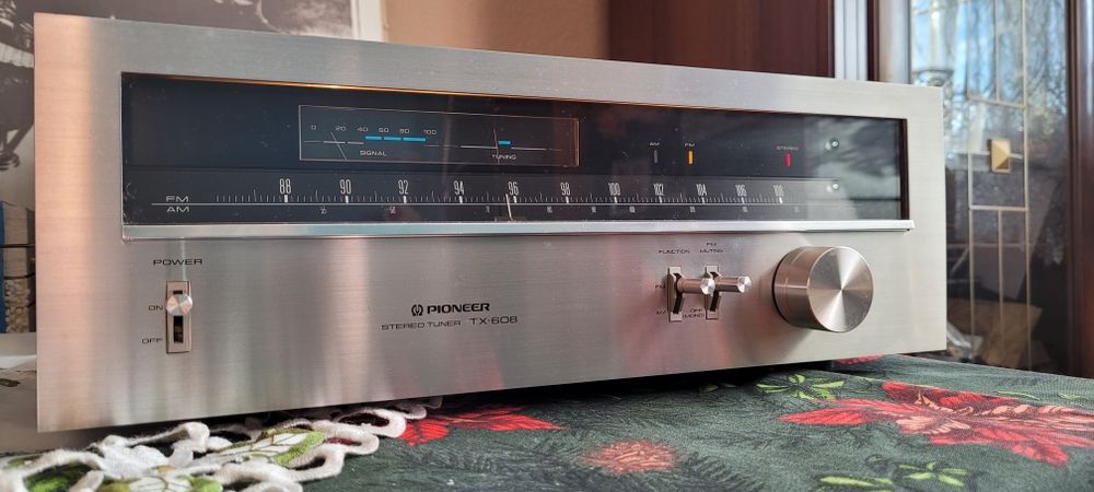 Pioneer tx 608 tuner srebrny stan bdb