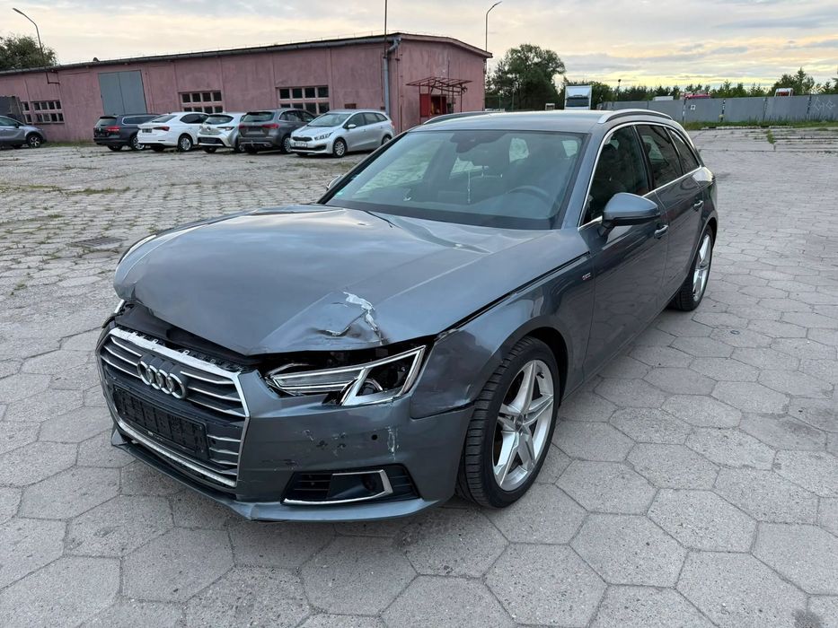 Audi A4 Avant AUDI A4 AVANT S-LINE 2.0TDI 150 KM B9 2016 Led Kamera Automat OKAZJA
