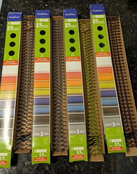 Argolas para encadernação ( Carla Craft)