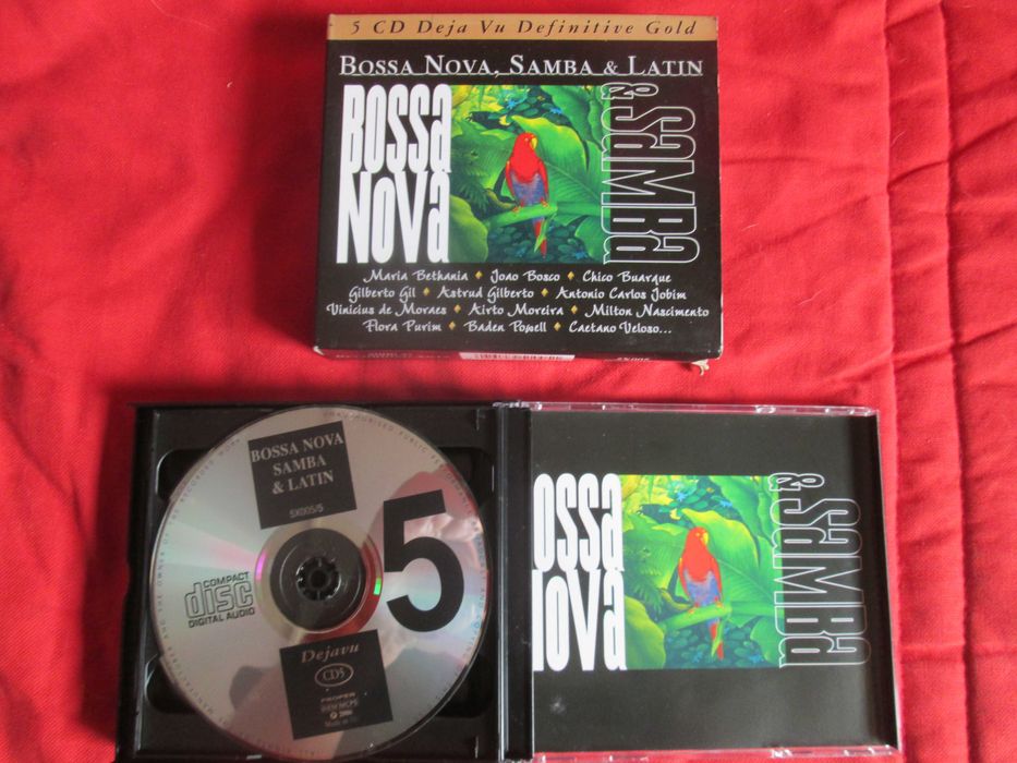 Box 5 CDs Bossa Nova Samba & Latin, nova